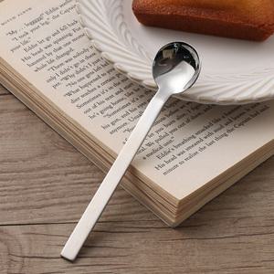 빈콩 샤틴 미니 둥근 티스푼 커피 스푼