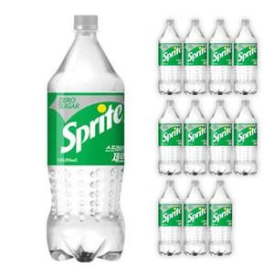 코카콜라음료 스프라이트 제로 1.5L 12개