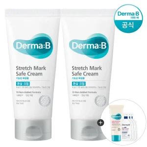 [공식] 더마비 스트레치 마크 세이프 크림(튼살크림) 180ml x2개+(랜덤견본)튜브+3매