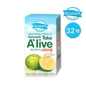 동원  테이크 얼라이브 스위티자몽 120ml 32팩 / 과일주스