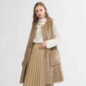 [MIK] 쉬즈 베스트 무스탕(387) [런칭 가격 599,000]