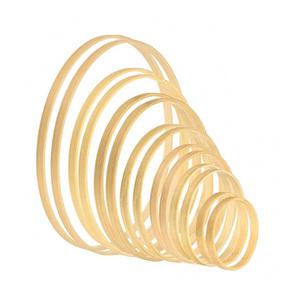 대나무 우드 십자수 후프링 원형나무 원 고리 리스모빌 드림캐처