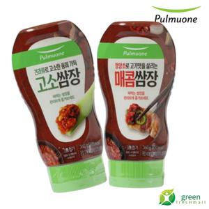 풀무원 매콤쌈장 360g 고소쌈장 360g 총2개