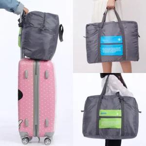 폴딩백 여행용 가방 접이식 보스턴 백 캐리어 결합 보조 여행 짐 트레블 여행 결합 폴딩