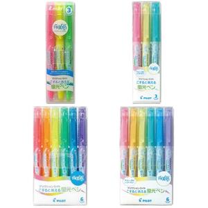 파이롯트 프릭션 형광펜 3색 6색 세트 지워지는 형광펜