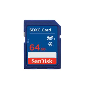 샌디스크 SDXC 64GB CLASS4 SDB 카메라 니콘 소니 캐논 네비게이션 메모리카드 SD카드 무료 口