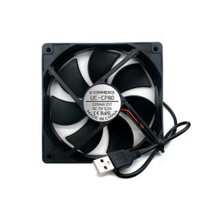 USB쿨링팬 120MM DC5V 케이스 저소음 환기 미니 냉각펜 휀 컴퓨터 데스크탑