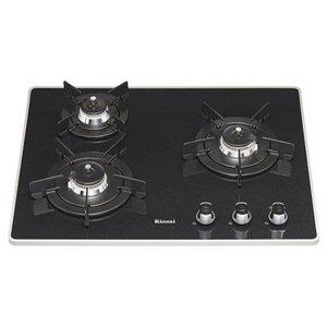 [린나이](대전신세계)[신세계대전] 린나이 3구 빌트인 가스쿡탑 블랙펄 RBR-P6501D [케이스별도]