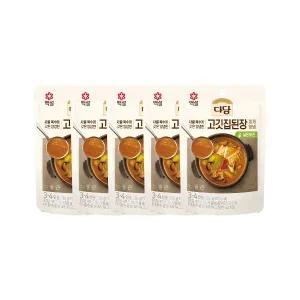 다담 고깃집 된장찌개 양념 130g x5개