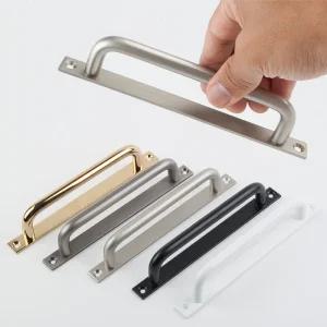 가구 중문 미닫이문 전면고정 중문 미시오슬림 판손잡이 10x15x168mm