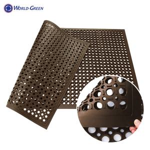 대형 고무매트-갈색(대)90X120 (미끄럼방지/생고무/업소주방매트)