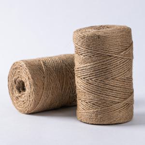 황마끈 포장끈 3mm 1롤 200m 마끈 포장 바인더 택 끈 고리 선물 행택 실 포장용