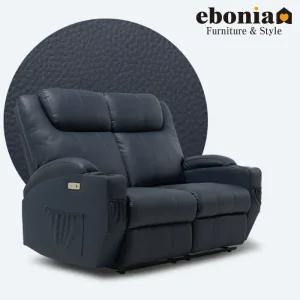 코모드 전동 2인 리클라이너 에어레더 2인쇼파_무료배송