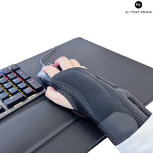 [올투게더나우]물리치료사가 판매하는 올투게더나우 고정 손목보호대 아대 블랙