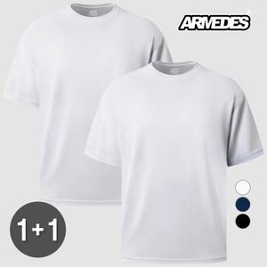 아르메데스 남녀공용 기능성 퀵 드라이 쿨링 반팔 티셔츠 AR-200 2P