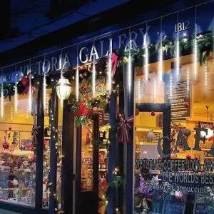 태양광 장식등 스노우폴 (고급 50타입)/무드등 줄조명 트리등 막대등 인테리어 가든조명