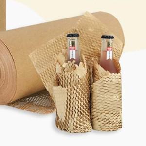 대용량 벌집완충재 주름종이 유리병뽁뽁이 택배포장충전재 선물감싸는