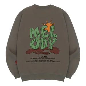 엘라모 3M 멜로디 맨투맨 남녀공용 빅사이즈 S~4XL