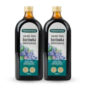 [롯데백화점]데일리원 [프리미엄로사] 블루베리 원액 500ml X 2병