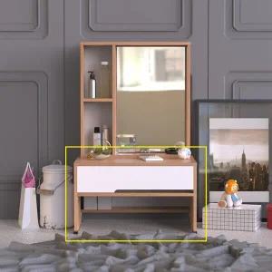 [우아미가구]미로 좌식 화장대 600