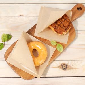 (OP) 크라프트 L형 13 양포 도너츠 고로케 포장지 500장