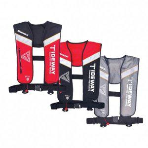 [기타]바낙스 팽창식 구명조끼 3300 RED(O타입) 낚시조끼