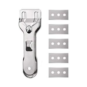 스크래퍼 인덕션 칼날 5개 포함 인덕션클리너 하이라이트청소칼 그리들 전기레인지 주방