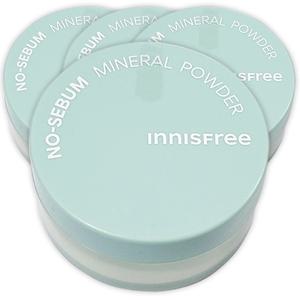 이니스프리 노세범 미네랄 파우더 5g 4개