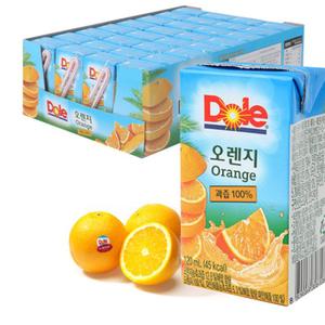 X 오렌지주스 32팩 Dole 돌 120ml