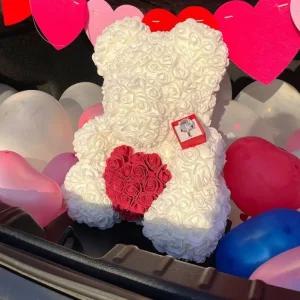 곰돌이 꽃다발 장미곰돌이 곰인형 플라워 베어 장미꽃 프로포즈 이벤트 기념일 로즈데이 선물