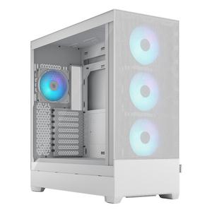 :프렉탈디자인 Fractal Design Pop XL Air RGB Clear 강화유리 컴퓨터 PC 케이스 (White)