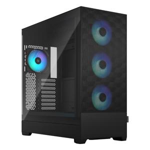 :프렉탈디자인 Fractal Design Pop XL Air RGB Clear 강화유리 컴퓨터 PC 케이스 (Black)