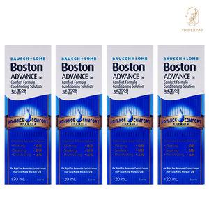 보스톤 보존액 120ml 4개 ,드림 하드 렌즈 심플러스, 클리너 세척액, 단백질제거제 다목적용액