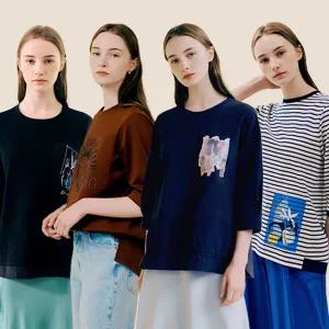 [마르조][1종]아트웍 블라우스