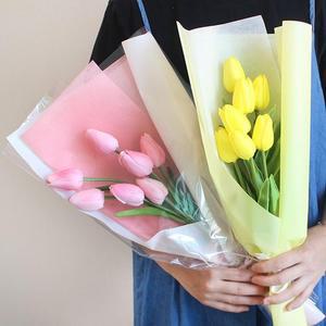 [프로셀러] 갓샵 망고 튤립 조화 꽃다발 2color/생화같은 졸업식