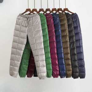 경량 여성용 기능성 상품 보온 패딩바지 다운팬츠 캐주얼