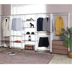 간편 시스모 1단 600 드레스룸 시스템 행거 옷걸이 선반 DSM01