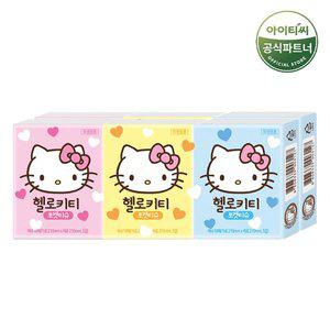 [홈스웰]헬로키티 휴대용 포켓티슈 (3겹 10매 6개 x 1팩) 총6개