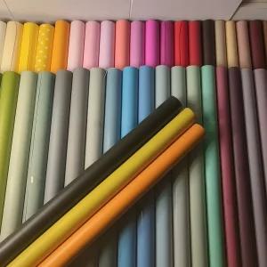 고급스런 광택 없는 무광 꽃다발 선물 포장지 54색 