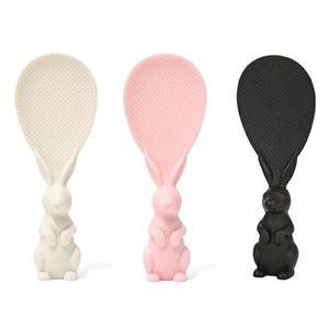 프랑프랑 토끼 스탠드 주걱 가정용 세워놓는 스탠딩 밥주걱 Francfranc