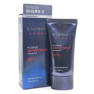 엔프라니 옴므 선블록 70ml SPF50  남성용선크림