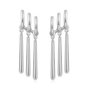 원피스 Zoro 애니메이션 귀걸이 여성용 남성용 조로 코스프레-원 이어 피어싱 - 피규어 옐로우 원석 없음.