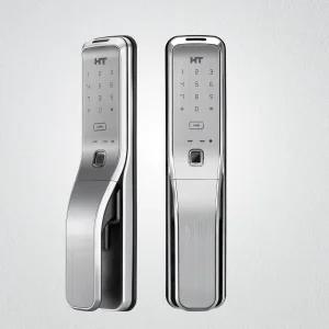 현대에이치티 스마트 푸시풀 도어락  현관문 도어락 번호키 지문인식 설치 HDL-7390(설치비포함)