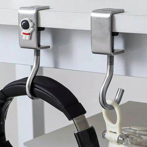 책가방걸이 가방걸이 책상걸이 가방 고리 휴대용 사무실 스틸후크 P637