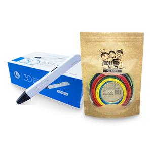 [3D펜샵] RP800A 3D펜 고급형 + 5m 20색 PLA 필라멘트 세트