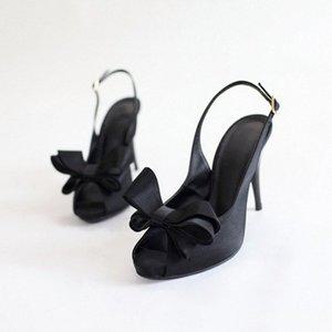 [지젤슈즈]리본 st 오픈토 샌들/ [1263]