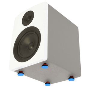 우퍼 스피커 음질향상 효과 방진패드 층간소음 소음방지 받침대 매트 억제 보정 부밍 왜곡