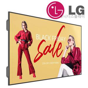 벽걸이설치포함 LG사이니지 98UM5K 98인치 4K 화질 DID 광고모니터 전자게시판 매장광고 전시장