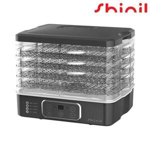 신일E25KP/블랙 식품건조기 5단 투명 사각 온도조절 과일 야채 음식물 강아지간식 가정용 건조기