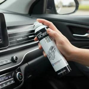 현대모비스 자동차 에어컨 탈취 냄새제거제 에바크리너 탈취제 340ml